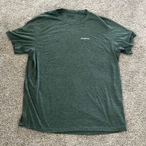 Patagonia green short sleeve tshirt